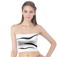 Sky Birds Flying Flock Fly Tube Top by HermanTelo