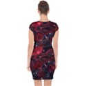 Beautiful Red Roses Capsleeve Drawstring Dress  View2