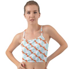 Wallpaper Chevron Mini Tank Bikini Top by HermanTelo