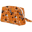 Witches Hats and Brooms Wristlet Pouch Bag (Large) View2