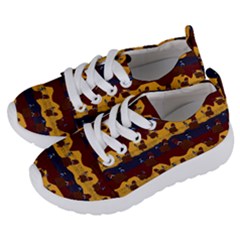 Turkey Pattern Kids  Lightweight Sports Shoes by bloomingvinedesign