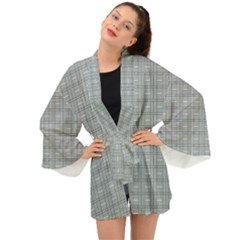 Pattern Shapes Long Sleeve Kimono by HermanTelo