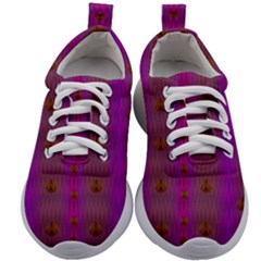 Peace Is Cool Again And Decorative Kids Athletic Shoes by pepitasart