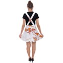 Can Walk on Fire, white background Velvet Suspender Skater Skirt View2