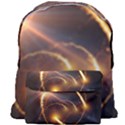 Flying Comets and light rays, digital art Giant Full Print Backpack View1