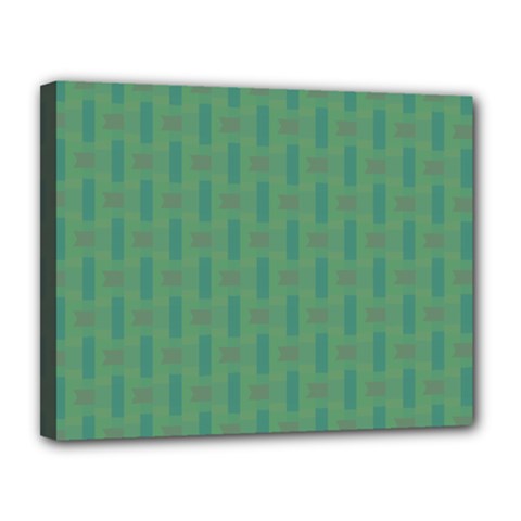 Pattern Background Blure Canvas 14  X 11  (stretched) by HermanTelo