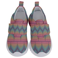 Pattern Background Texture Colorful Kids  Velcro No Lace Shoes by HermanTelo