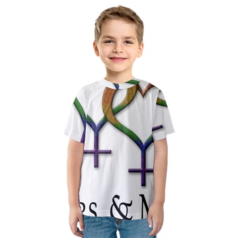 Mrs  And Mrs  Kids  Sport Mesh Tee by LiveLoudGraphics