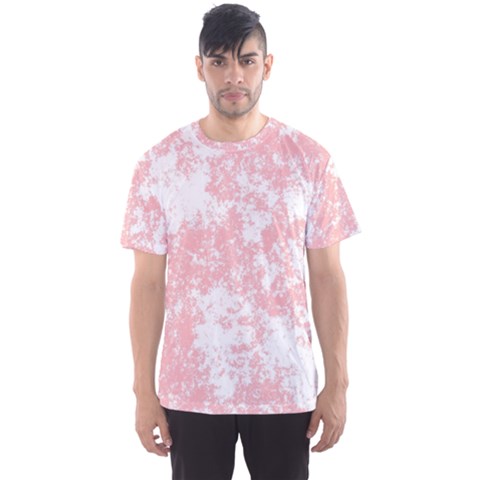 Degrade Rose/blanc Men s Sports Mesh Tee by kcreatif