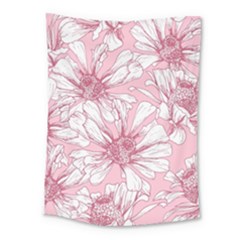 Pink Flowers Medium Tapestry by Sobalvarro