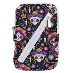 Dia De Los Muertos Belt Pouch Bag (small) by Sobalvarro