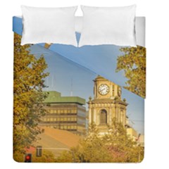 San Francisco De Alameda Church, Santiago De Chile Duvet Cover Double Side (queen Size) by dflcprintsclothing