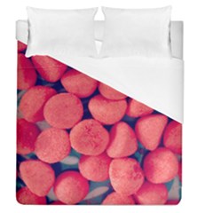 Fraise Bonbons Duvet Cover (queen Size) by kcreatif