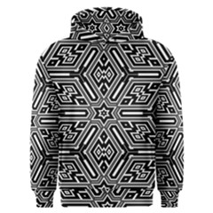 Grid Pattern Backdrop Seamless Design Geometric Patterns Line Men s Overhead Hoodie by Vaneshart