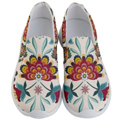 Baatik Print  Men s Lightweight Slip Ons by designsbymallika