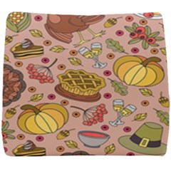 Thanksgiving Pattern Seat Cushion by Sobalvarro