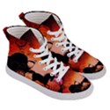 Drive In The Night By Carriage Men s Hi-Top Skate Sneakers View3