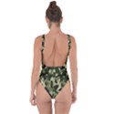 Dark Green Camouflage Army Bring Sexy Back Swimsuit View2