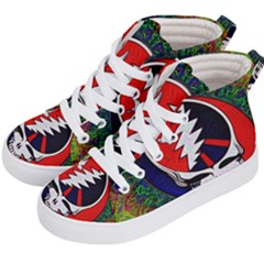 Grateful Dead Kids  Hi-top Skate Sneakers by Sapixe