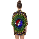 Grateful Dead Half Sleeve Chiffon Kimono View2