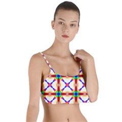 Rainbow Pattern Layered Top Bikini Top  by Mariart