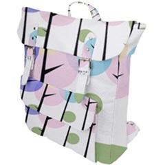 Forest Trees Nature Plants Buckle Up Backpack by HermanTelo