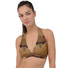 Wonderful Elephant Halter Plunge Bikini Top by FantasyWorld7