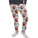 Orange Basketballs Men s Jogger Sweatpants View1