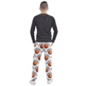 Orange Basketballs Men s Jogger Sweatpants View2