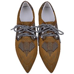 Wonderful Elephant Women s Pointed Oxford Shoes by FantasyWorld7