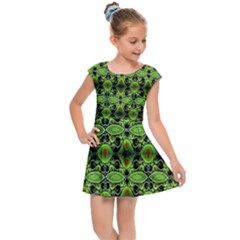 Ab 122 Kids  Cap Sleeve Dress by ArtworkByPatrick