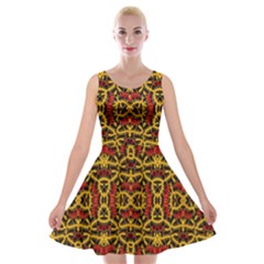 Rby 90 Velvet Skater Dress by ArtworkByPatrick