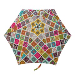 Ethnic Mandala Pattern Mini Folding Umbrellas by designsbymallika