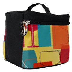 I Love Wine Make Up Travel Bag (small) by designsbymallika