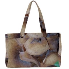 Close Up Mushroom Abstract Canvas Work Bag by Fractalsandkaleidoscopes