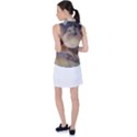 Close Up Mushroom Abstract Women s Sleeveless Polo Tee View2