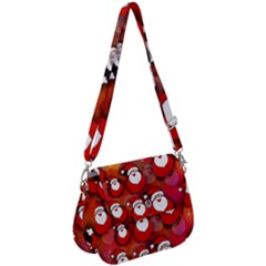 Santa Clause Saddle Handbag by HermanTelo