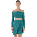 Over The Calm Sea Is The Most Beautiful Star Off Shoulder Top with Skirt Set View1