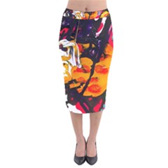 Consolation Before Battle 1 1 Velvet Midi Pencil Skirt by bestdesignintheworld