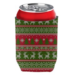 Christmas Knitting Pattern Can Holder by Vaneshart