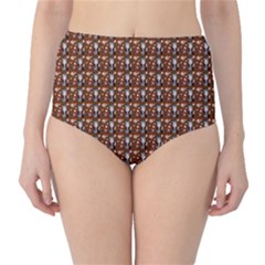 Chrix Pat Russet Classic High-waist Bikini Bottoms by snowwhitegirl