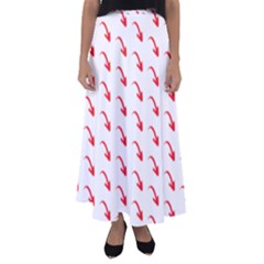 Create Your Own Custom Online Full Print Blank Template Flared Maxi Skirt by startdesign