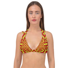 Rby 104 Double Strap Halter Bikini Top by ArtworkByPatrick