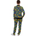 Clown World Pepe The Frog Honkhonk Meme Kekistan Funny Pattern Blue  Casual Jacket and Pants Set View2