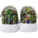 Pepe The Frog Memes of 2019 Picture Patchwork Pattern Men s Velcro Strap Shoes View4