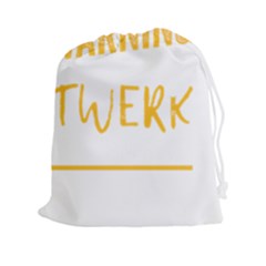 Twerking T-shirt Best Dancer Lovers & Twirken Twerken Gift | Booty Shake Dance Twerken Present | Twerkin Shirt Twerking Tee Drawstring Pouch (2xl) by reckmeck