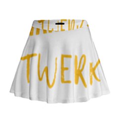 Twerking T-shirt Best Dancer Lovers & Twirken Twerken Gift | Booty Shake Dance Twerken Present | Twerkin Shirt Twerking Tee Mini Flare Skirt by reckmeck