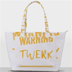 Twerking T-shirt Best Dancer Lovers & Twirken Twerken Gift | Booty Shake Dance Twerken Present | Twerkin Shirt Twerking Tee Back Pocket Shoulder Bag  by reckmeck