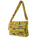 Colorful Funny Christmas Pattern Cool Ho Ho Ho Lol Full Print Messenger Bag (L) View1