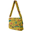 Colorful Funny Christmas Pattern Cool Ho Ho Ho Lol Full Print Messenger Bag (L) View2